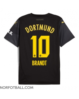 Billige Fotballdrakt Borussia Dortmund Julian Brandt #10 Replika Bortedrakt 2024-25 Kortermet